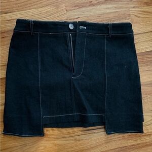 Denim Mini Skirt